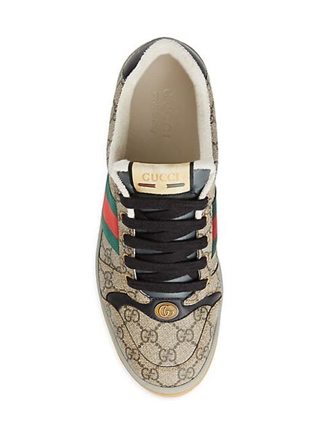 gucci screener supreme canvas